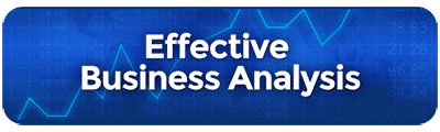 Effective Business Analysis